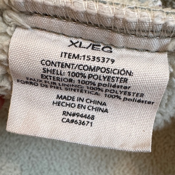 Plaid Sage Green Button Up Jacket Size XL - Picture 3 of 10